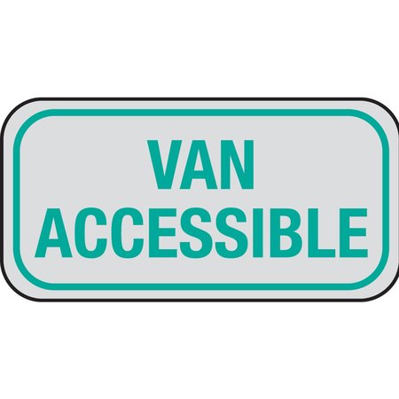 HY-KO Van Accessible Reflective Sign 6" x 12" A20083